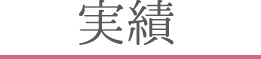 実績