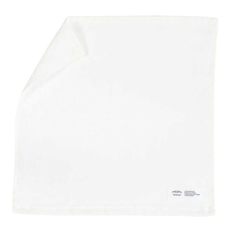 トランパラン ガーゼタオル ハンドタオル 泉州産 ライトブルー 水色