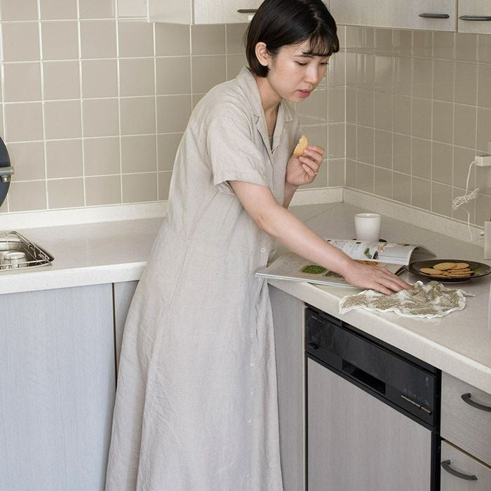 ふきん 蚊帳生地 7重 吸水 まごころ 台ふきん 真しかく