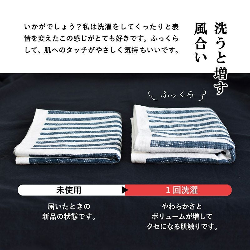 ガーゼタオル フェイスタオル おまかせ5枚セット まごころタオル ※帯