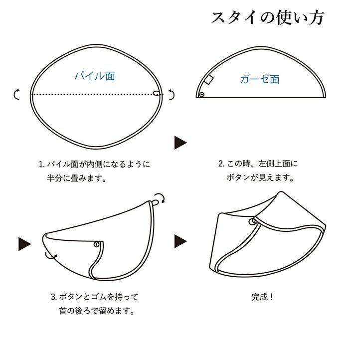 今治タオル ベビースタイ fucufucu ※ 無料ラッピング付き コットン
