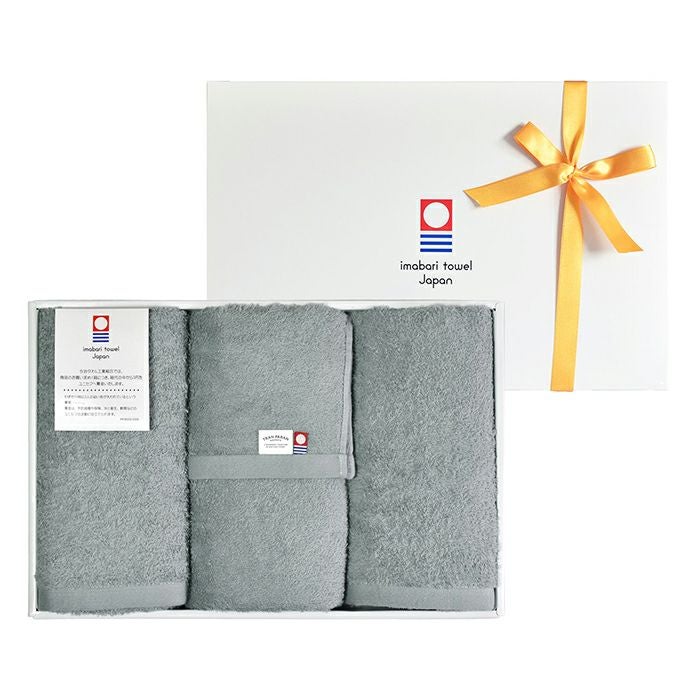 ギフト) 今治タオル コンパクトバスタオル 3枚セット ミニマルタオル