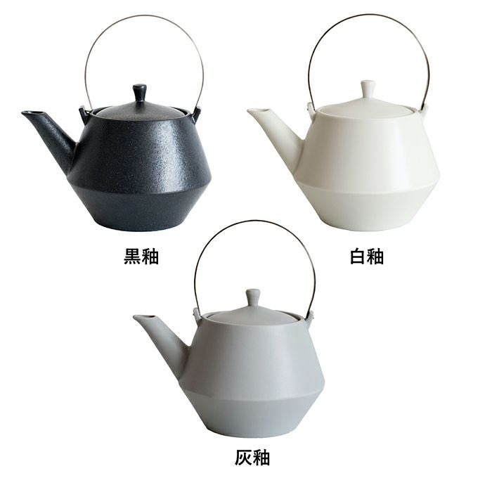 土瓶 急須 frustum フラスタム 日本製 茶器 美濃焼 | トランパラン