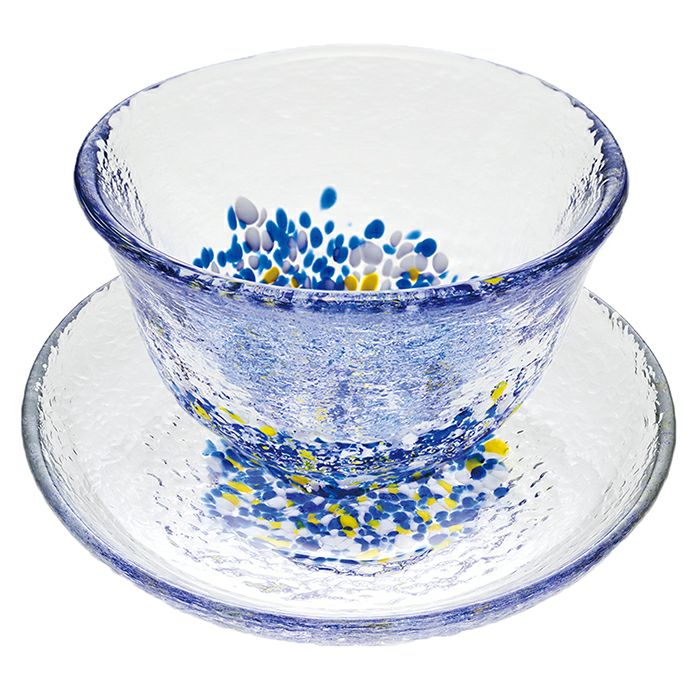 廣田硝子 小さな器・お皿揃 お猪口 ぐい呑みガラス 日本製