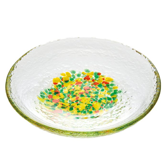 廣田硝子 小さなお皿 食器 器 皿 小皿 ガラス 9.5cm 日本製