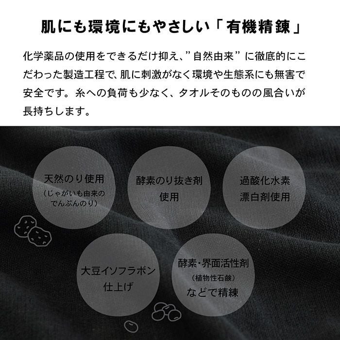 肌にも環境にもやさしい有機精錬