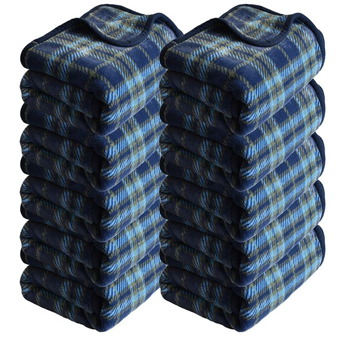 チェックネイビー